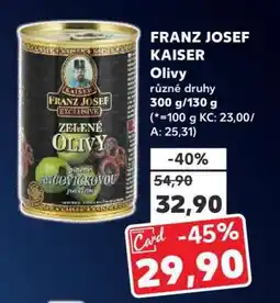 Kaufland FRANZ JOSEF KAISER OLIVY nabídka