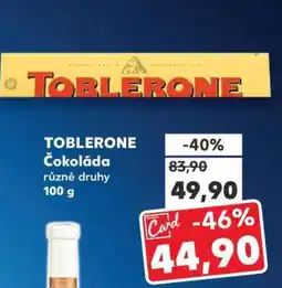 Kaufland Toblerone čokoláda nabídka