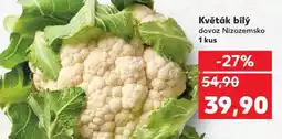 Kaufland Květák bílý nabídka