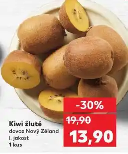 Kaufland KIWI ŽLUTÉ nabídka