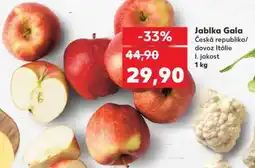 Kaufland JABLKA GALA nabídka