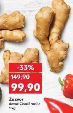 Kaufland Zázvor nabídka