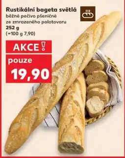 Kaufland Rustikální bageta světlá nabídka