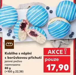 Kaufland Kobliha s náplní s borůvkovou příchutí nabídka