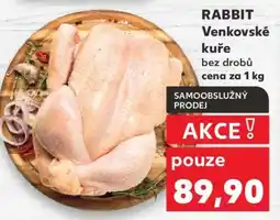 Kaufland RABBIT Venkovské kuře nabídka
