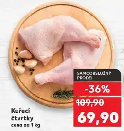 Kaufland Kuřecí čtvrtky nabídka