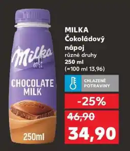 Kaufland Milka Čokoládový nápoj nabídka