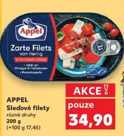 Kaufland APPEL Sledové filety nabídka