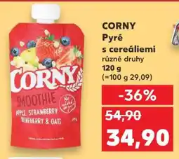 Kaufland CORNY Pyré s cereáliemi nabídka