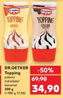 Kaufland Dr. Oetker Topping nabídka