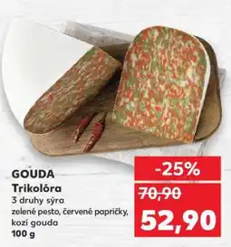 Kaufland GOUDA Trikolóra nabídka