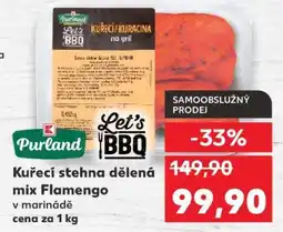 Kaufland Kuřecí stehna dělená mix Flamengo nabídka