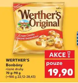 Kaufland Werther’s bonbony nabídka