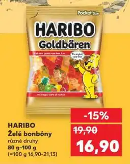 Kaufland HARIBO Želé bonbóny nabídka