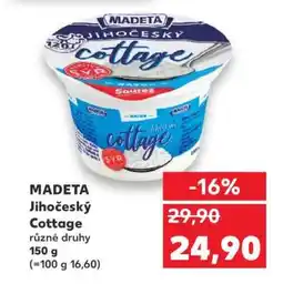 Kaufland Madeta Jihočeský cottage nabídka