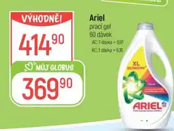 Globus Ariel prací gel 60 dávek nabídka