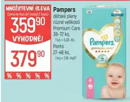 Globus Pampers dětské pleny nabídka