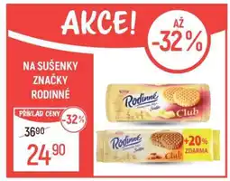 Globus Rodinné sušenky nabídka