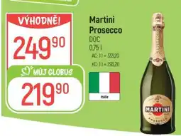 Globus Martini Prosecco nabídka
