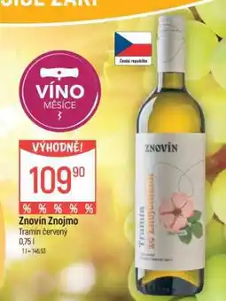 Globus Znovín Znojmo Tramín červený nabídka