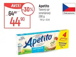 Globus Apetito Tavený sýr smetanový 200 g nabídka