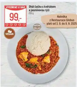 Globus Dhal čočka s květákem a jasmínovou rýží nabídka