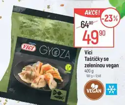 Globus Vici Taštičky se zeleninou vegan nabídka