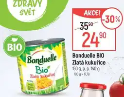 Globus Bonduelle Bio zlatá kukuřice nabídka