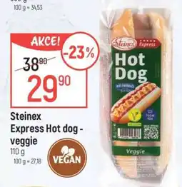 Globus Steinex Express Hot dog - veggie nabídka