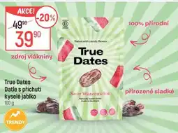 Globus True Dates Datle s příchutí kyselé jablko nabídka