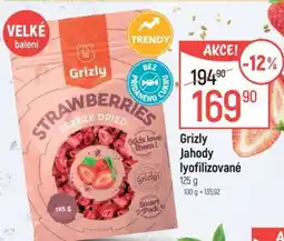 Globus Grizly Jahody lyofilizované nabídka