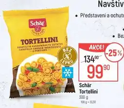 Globus Schär Tortellini nabídka
