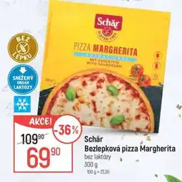 Globus Schär Bezlepková pizza Margherita nabídka