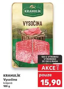 Kaufland Krahulík VYSOČINA nabídka