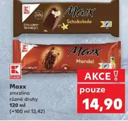 Kaufland Maxx zmrzlina nabídka