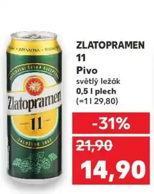 Kaufland Zlatopramen 11 nabídka
