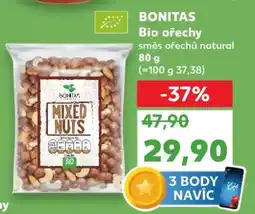 Kaufland BONITAS Bio ořechy nabídka