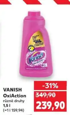 Kaufland VANISH OxiAction nabídka