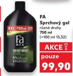 Kaufland Fa sprchový gel nabídka