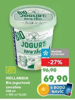 Kaufland HOLLANDIA BIO Jogurtová zmrzlina nabídka