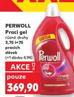 Kaufland Perwoll prací gel nabídka