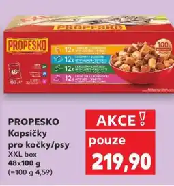 Kaufland PROPESKO Kapsičky pro kočky/psy nabídka