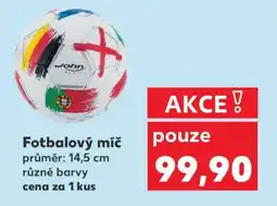 Kaufland FOTBALOVÝ MÍČ nabídka