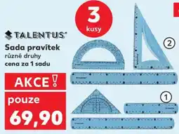 Kaufland Talentus Sada pravítek nabídka