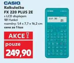 Kaufland Kalkulačka CASIO FX 220 PLUS 2E nabídka