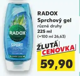 Kaufland Radox sprchový gel nabídka