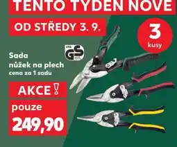 Kaufland SADA NŮŽEK NA PLECH nabídka