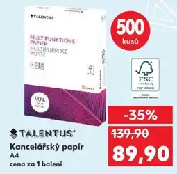 Kaufland Kancelářský papír A4 nabídka