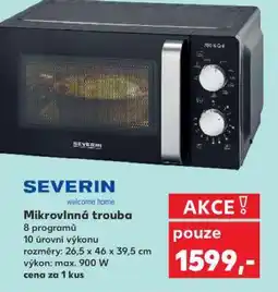 Kaufland SEVERIN Mikrovlnná trouba nabídka
