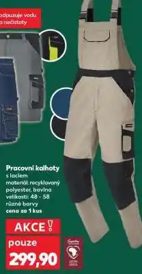 Kaufland Pracovní kalhoty s laclem nabídka